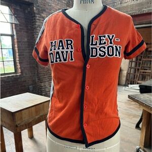 Harley Davidson baseball shirt